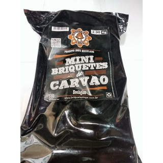 Mini Carvão de Briquete 2,9 Kg