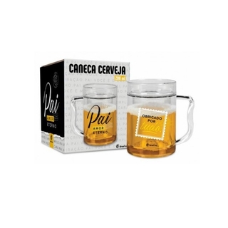 Caneca Gel 200ml - Pai Amor Eterno