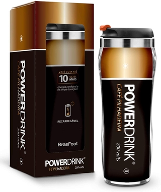 Copo Plástico Inox - Power Drink