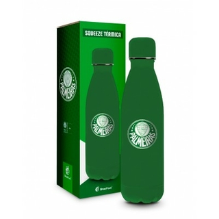 Garrafa Térmica Emborrachada Palmeiras 500ml