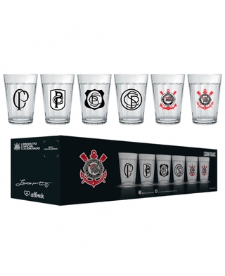 Copo Americano 190ml Corinthians CX C/6