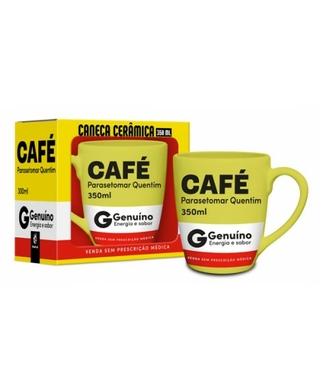 Caneca de Cerâmica Café Genuíno 350ml