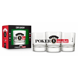 Copo Whisky Atol - Poker