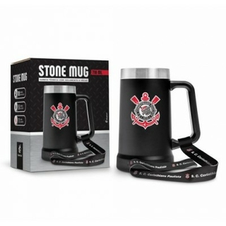 Caneca Térmica Stone Cordão Corinthians Para Cerveja