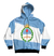 Buzo Hoodie Argentina Escudo Nacional Argentino