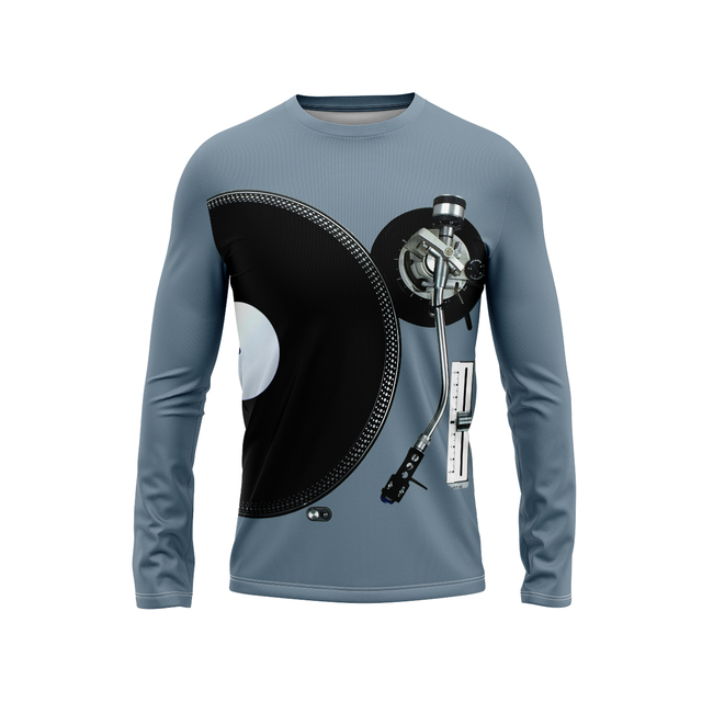 Remera manga larga Toca discos 3d mod 1 irarte