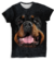 Remera de Perro Rottweiler colección Furious