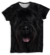 Remera de Perro Schnauzer gigante negro colección Furious