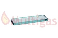 VIDRIO VISOR TEMPLADO ESTUFA ESKABE. 72MM X 22MM