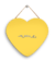Formita Coração | Amarelo - loja online