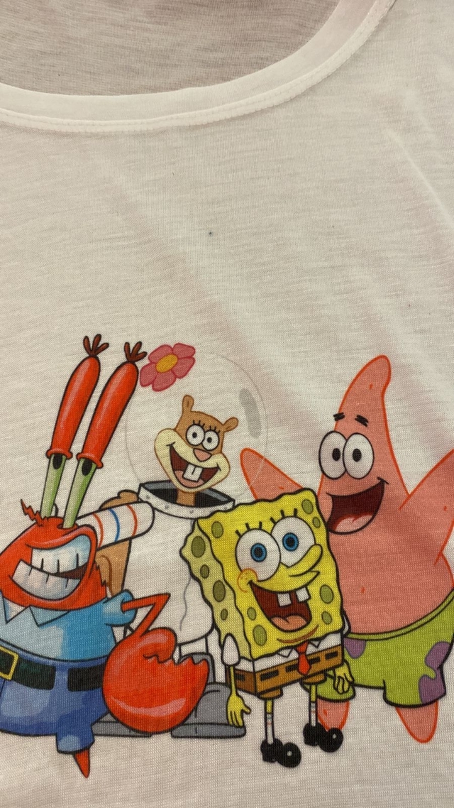 Remera manga larga Bob Esponja Comprar en MOTTONA