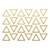 Kit de Adesivos - Triângulos Vazados na internet