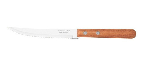 Cuchillo mesa Tramontina mango madera Dynamic