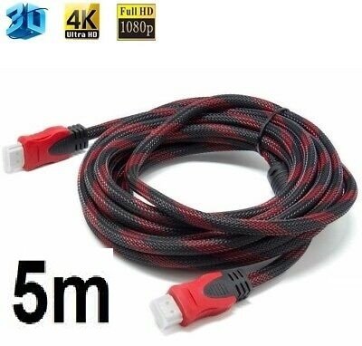 Cable Hdmi 5 Metros Mallado — MdeOfertas