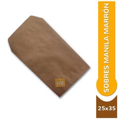 Sobres Bolsa Manila 80g 25x35 Cm - comprar online