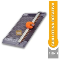 CIZALLA ROTATIVA DASA DX1 4 en 1 A4 - 32 cm Recto/Troquel/Ondas/Plegado