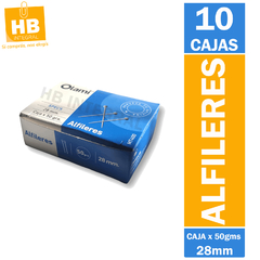Alfileres - 28 Mm - Caja X 50gr