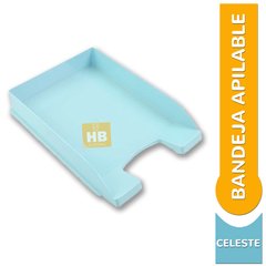 BANDEJA PAPELERA LIGGO PASTEL A4 AUTOAPILABLE - tienda online