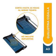 Cizalla rotativa Dasa D2 Profesional A3 470 mm en internet