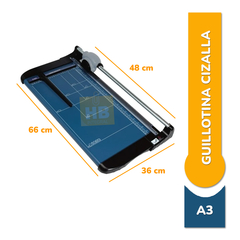 Cizalla rotativa Dasa D2 Profesional A3 470 mm - comprar online