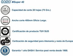 CIZALLA A PALANCA DASA MSuper 680 mm A2 ACERO PROFESIONAL - comprar online