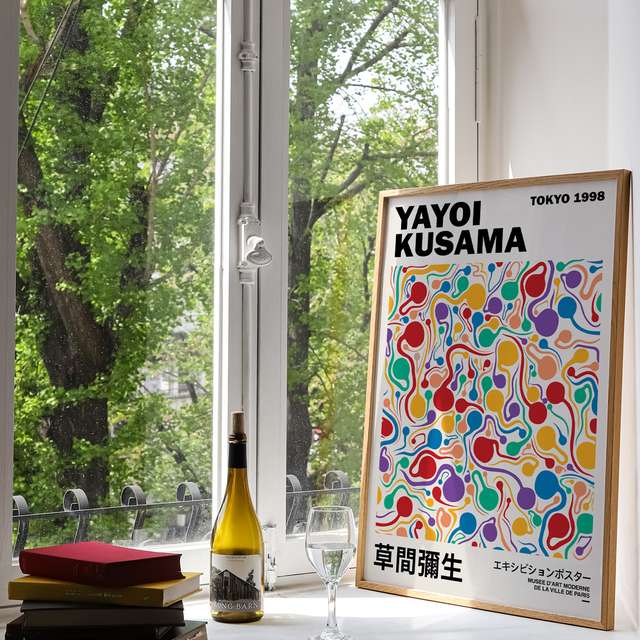 Cuadros Minimalistas, Yayoi Kusama, Picasso, Matisse X 6