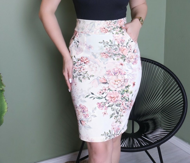 Saia secretaria sale estampada