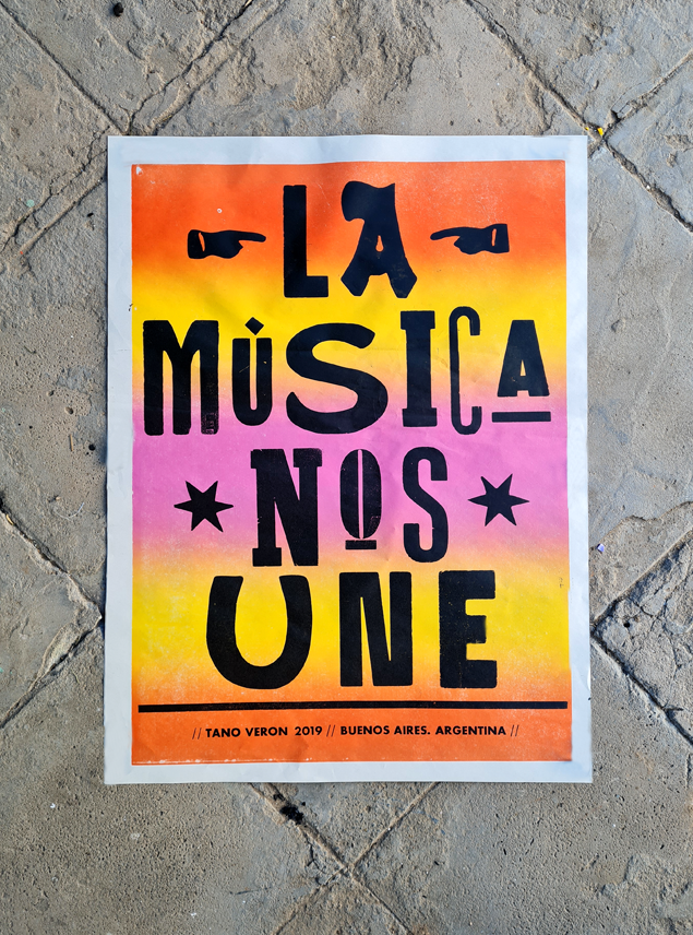 Poster Música