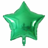 Globo estrella metalizada verde oscuro 18’