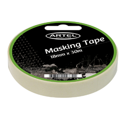 MASKING TAPE 18MMX30MTS. ARTEL