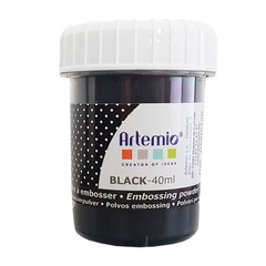 Polvo de embossing 40ml. Artemio Negro