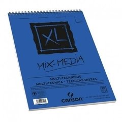 Croquera Canson XL MIX MEDIA 300 GR. 30 H. - 21X29.7CM