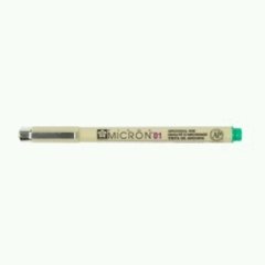 Pigma Micron Tiralineas 0.5 verde