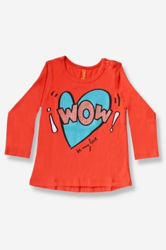 REMERA WOW BEBÉ NIÑA (2161) en internet