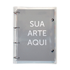 Kit Fichário Universitário personalizado com sua arte (sem as folhas)