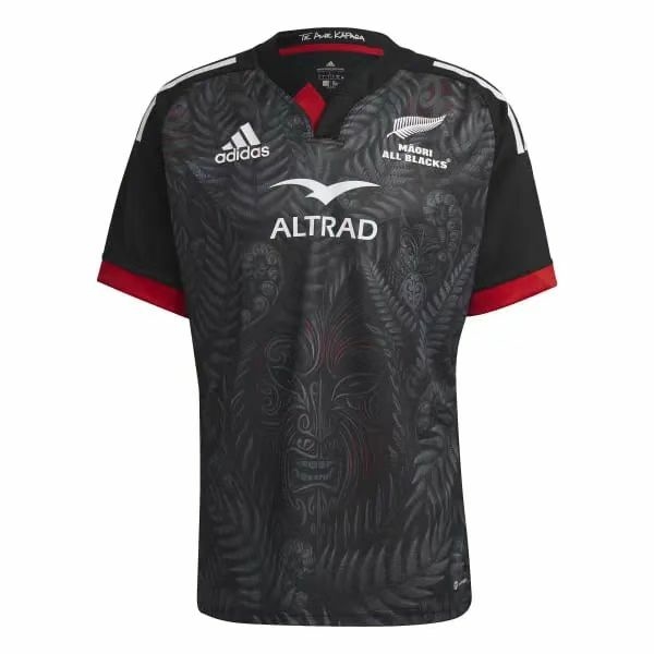 Camiseta de rugby All blacks Maori Nueva Zelanda