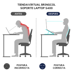 SOPORTE PORTÁTIL S400 WIWU - comprar online