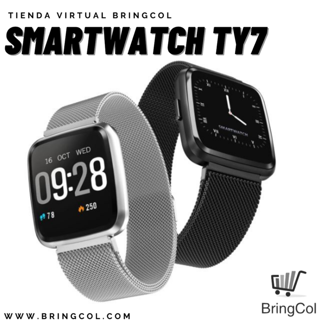 SMARTWATCH TY7 Metalico