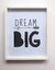 Cuadro box DREAM BIG - comprar online