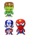 Globo Hombre Araña, Hulk o Capitán America 40cm