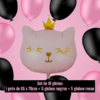 Set de 11 Globos Gatito