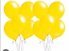 10 globos de latex Amarillo de 10"