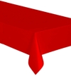Mantel de Friselina rojo 1,20 x 1,80