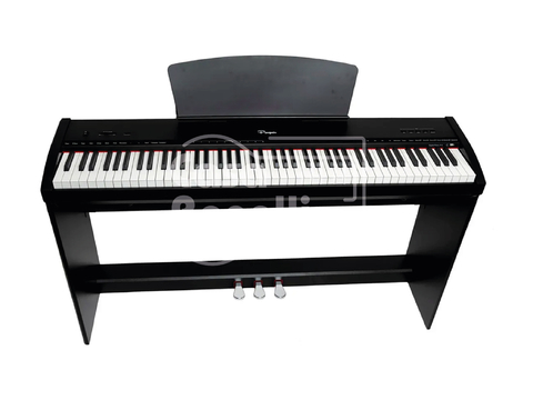 P9 Parquer Piano Electrónico con Stand y 88 Teclas con Contrapeso