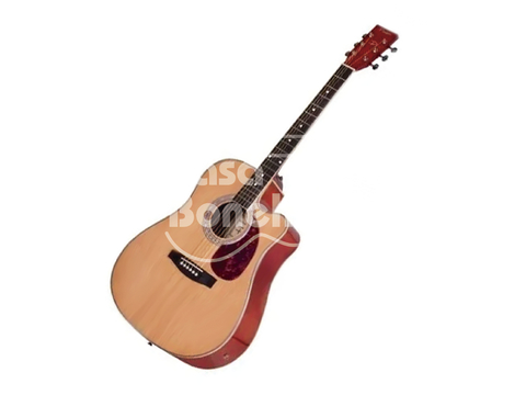 GAC150DB Parquer Guitarra Electroacústica con Corte