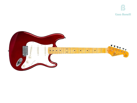 SST57 Essex Guitarra Eléctrica Stratocaster Vintage Series Roja