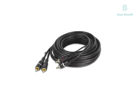JHR-1081-1 Jahro Cable de 1.8 Mts 2 RCA macho a 2 RCA macho