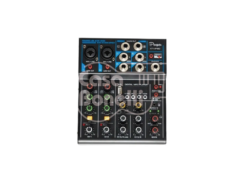 KT-MP60 Parquer Consola Mixer 6 Canales