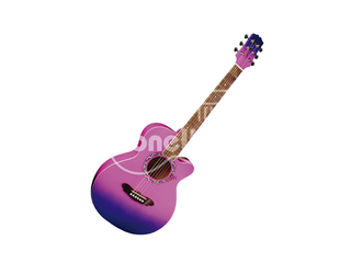GRA1K-PPB Gypsy Rose Guitarra Acústica con Corte