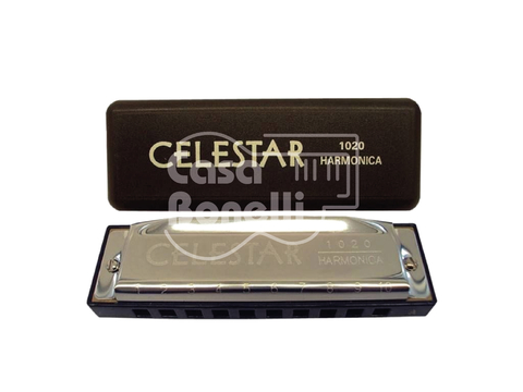 1020 Celestar Armónica Diatónica en C con Estuche